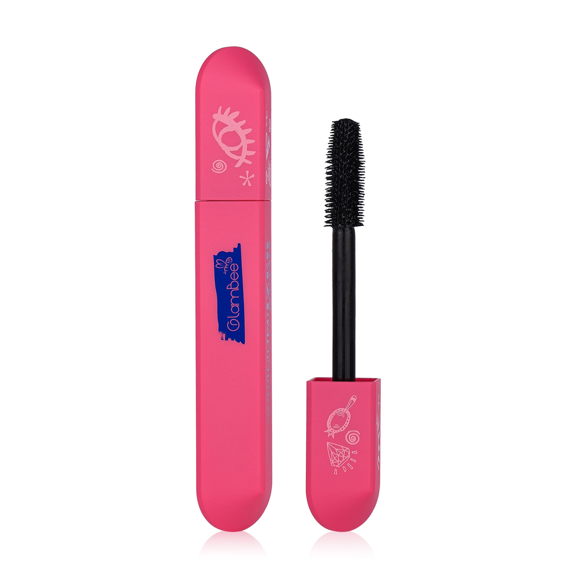 Туш для вій GlamBee Volumizer, Black, 7 мл